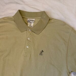 Disney Light Olive Disneyland resorts golf vacation Polo Shirt